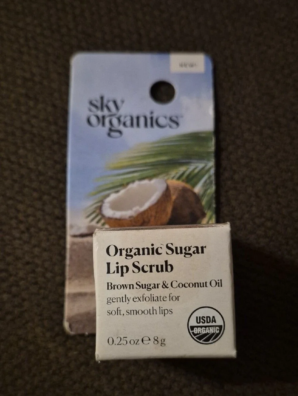 Sku Organis-Organic Sugar Lip Scrub - Brown (3)